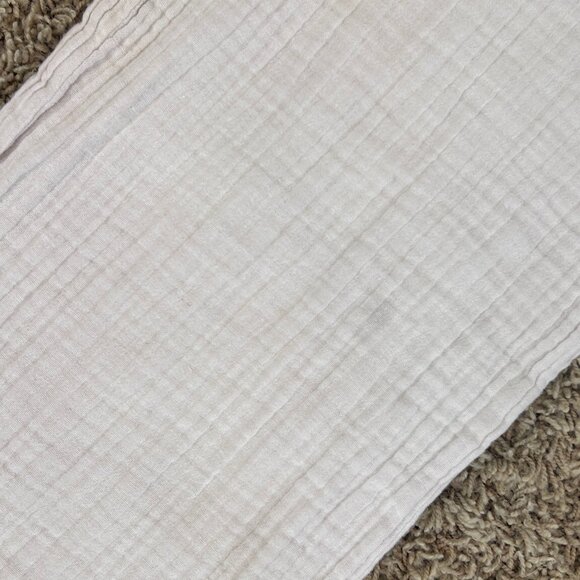 LOTUS AND LUNA Cream Wide Leg Cotton Pants In Women's Size S/M - Picture 4 of 9